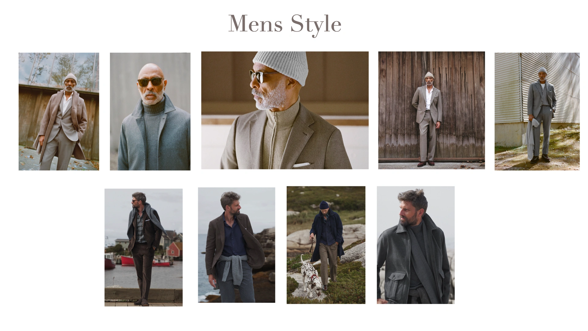 ‎Mens Style styleboard example .‎001